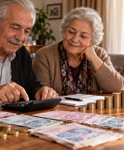Emekli Maaşlarına Yüzde 8,70 Zam Gelirse Maaşlar Ne Kadar Olacak? İşte Yeni Maaş Hesaplamaları!