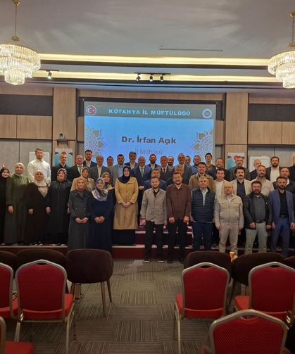 Kütahya Müftülüğü'nde manevi danışman ve rehberlere eğitim programı