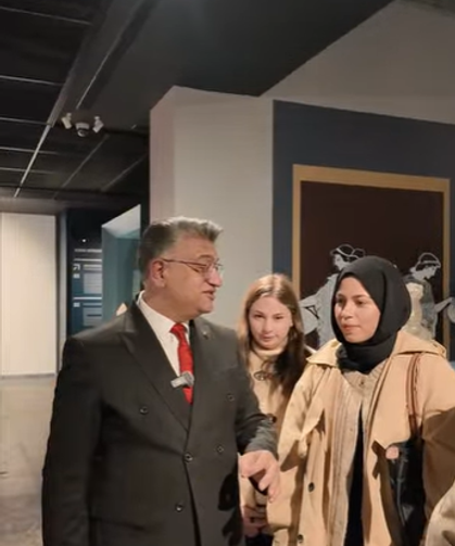 Kütahya Müzesi’nde ilk ders Rektör Kızıltoprak'tan: Öğrenciler tarihi eserlerle iç içe eğitim aldı
