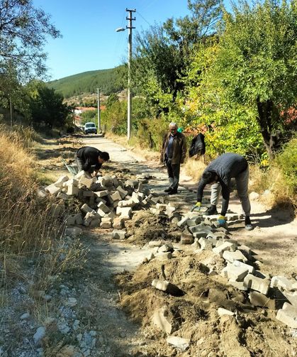 Şaphane'de temizlik ve bakım çalışmaları sürüyor