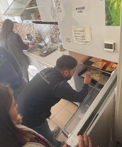 Şaphane’de gıda işletmelerine denetim sürüyor