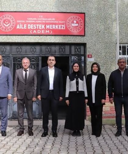Tavşanlı Aile Destek Merkezi'nin çalışmaları masaya yatırıldı