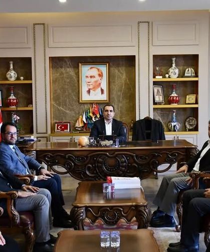 Tavşanlı İlçe Müftüsü Ceylan'dan, Kaymakam Özdemir'e ziyaret