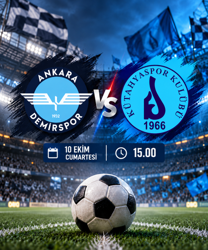 Kütahyaspor taraftarlarına müjde! Ankara Demirspor maçı canlı yayınlanacak