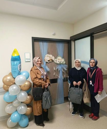 Kütahya’da yeni doğan bebekler ve ailelerine “Minik Kalpler” desteği