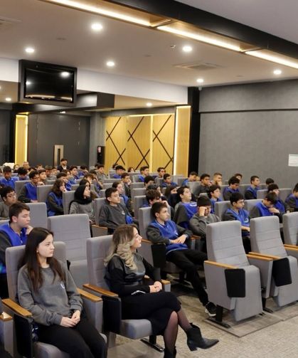 Kütahya OSB’de meslek lisesi öğrencilerine iş güvenliği eğitimi