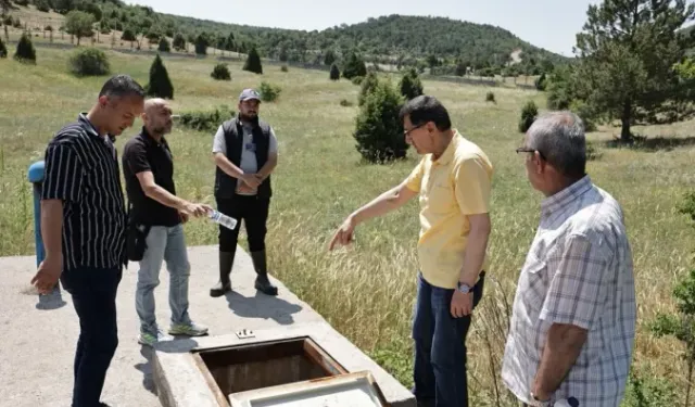 Başkan Kahveci’den Porsuk Çayı’nda kritik inceleme