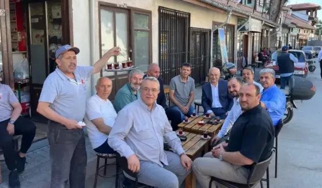 Vekil Kasap’tan Ulu Camii Çevresinde Muhtarlara Ziyaret