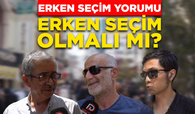 Kütahyalılar erken seçim tartışmaları için ne düşünüyor?