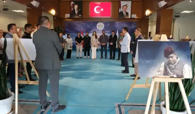 KSBÜ’de 15 Temmuz Anlamlı Bir Sergiyle Anıldı