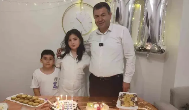 Başkan Akel’den minik Buğlem’e pasta sürprizi