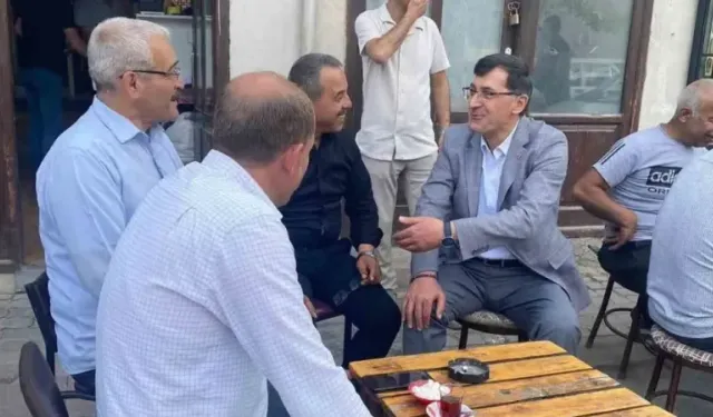 Başkan Eyüp Kahveci esnafla buluştu