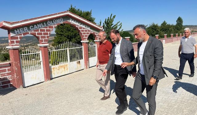 Bayırcı, Seyitömer’de Projeleri Yerinde Denetledi