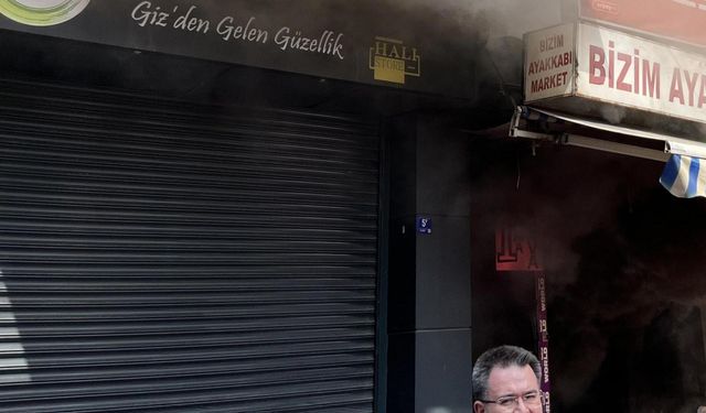 Aydın’da iş yerinde yangın