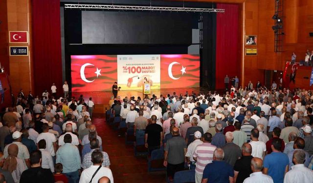 Bursa Büyükşehir’den Mazotta Tam Destek