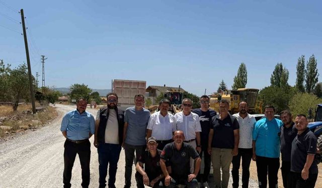 Kırsala Hizmet: Kütahya’da Yol Çalışması Büyük Aşama Kaydetti