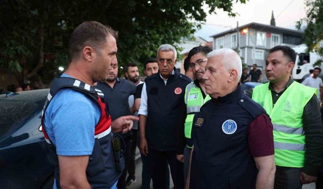 Yangın Bölgesine Destek: Başkan Bozbey Sahada