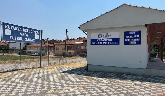 Kütahya’da Yılların Sesi Geri Dönüyor: Vefa Sahası Yenileniyor
