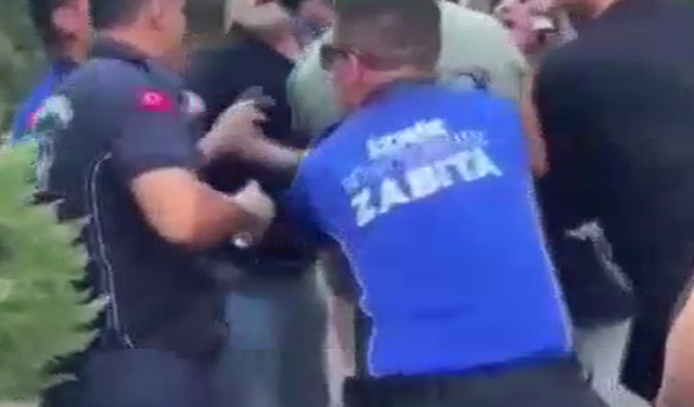 Seyyar satıcı sokak ortasında darp edildi