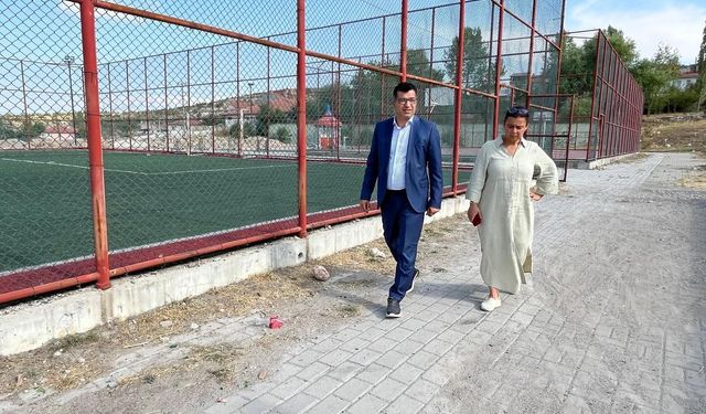 Sazak Mahallesi Spor Tesisi Yenileniyor: Gençler İçin Yeni Nefes