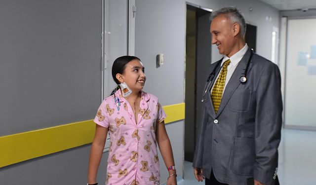 Kalp kapağı nakliyle sağlığına kavuşan Masal: Ben de doktor olmak istiyorum