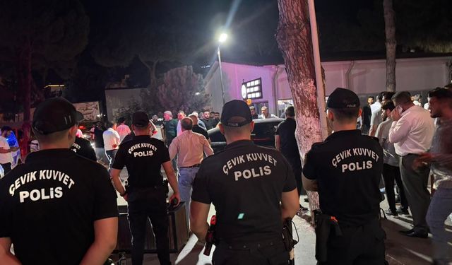 Sokak düğününde kan döküldü: 1 yaralı