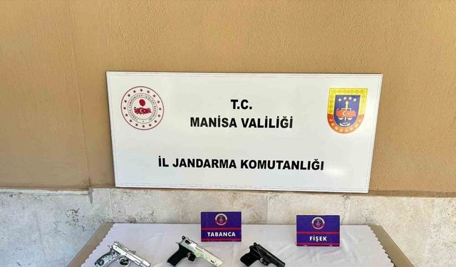 Alaşehir’de Ruhsatsız Silah Operasyonu
