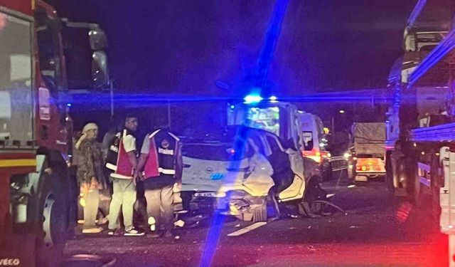 Aniden yola atlayan domuz can pazarı yaşattı: 5 yaralı