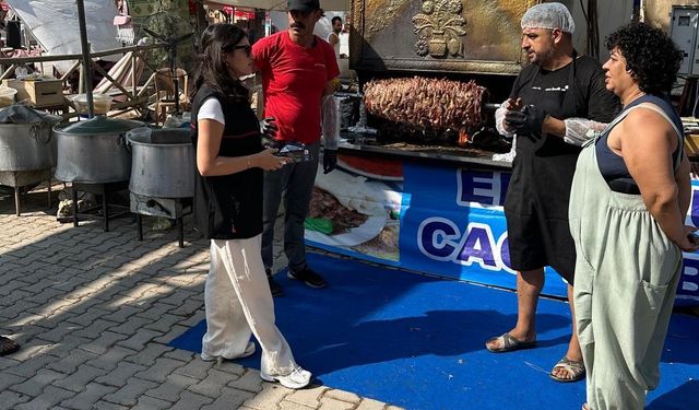Festivalde sahte sucuk operasyonu