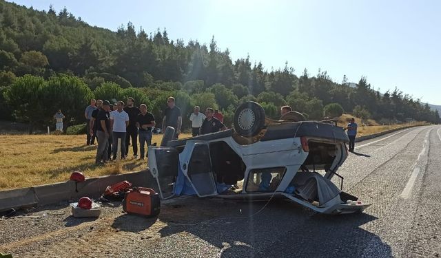 Kontrolden çıkan araç kazaya yol açtı: 1 ölü, 3 yaralı