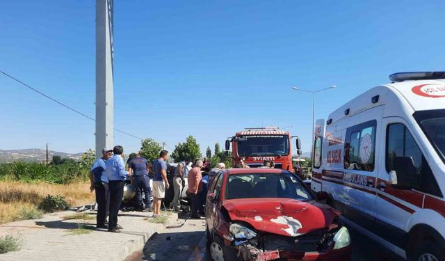 Otomobilin Arkadan Çarpmasıyla Kaza: 1 Yaralı