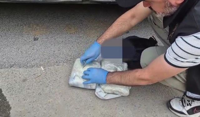 Yolcu Otobüsünde Zehir Operasyonu
