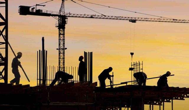 İnşaat sektöründe güven endeksi azaldı