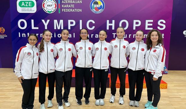 Azerbaycan’da Türk Bayrağını Dalgalandıran Tavşanlı Sporcuları