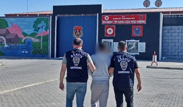 Kaçak hükümlü polis baskınında ele geçirildi