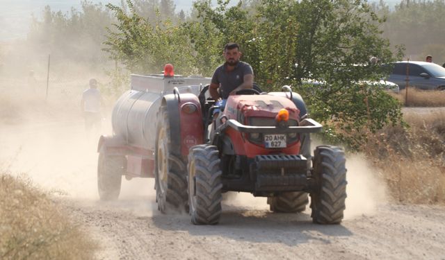 Pamukkale’de orman yangını: 3 kişi gözaltında