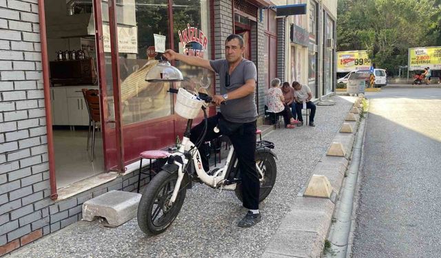 Çaycıdan Yeşil Çözüm: Elektrikli Bisikletle Servis Dönemi