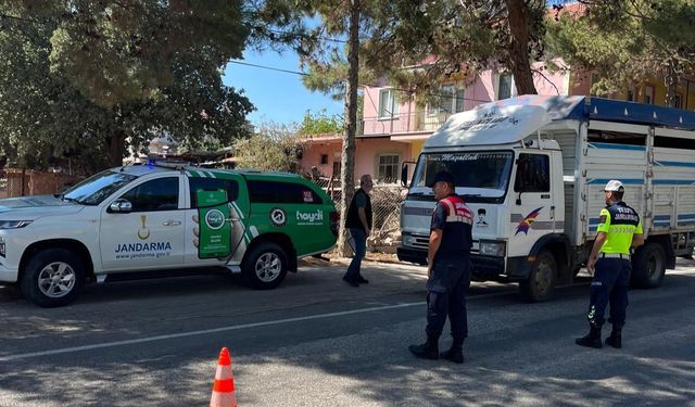 Hayvan Nakil Araçları Tek Tek Kontrol Edildi