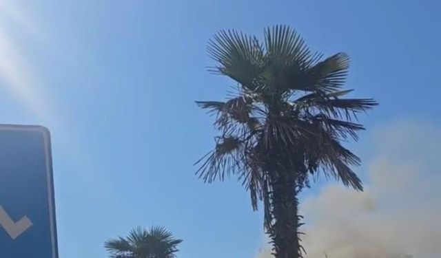 Vatandaşlar Restoran Yangını Şüphesiyle Sokağa Döküldü