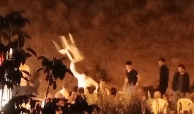 Düğünde alkol içildi, erkek ve kız tarafı birbirine girdi