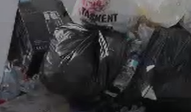 Çöp yığınları tepki yarattı