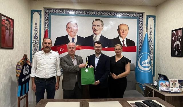 Yeşilay’dan Ülkü Ocakları Kütahya İl Başkanlığı’na Ziyaret: Bağımlılıkla Mücadele Masaya Yatırıldı