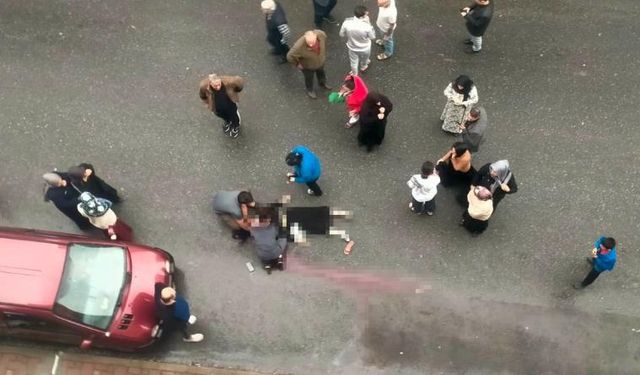 Eşine pusu kurup sokak ortasında katletti