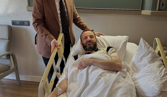 Cantimur’dan Bayırcı’ya Hastane Ziyareti