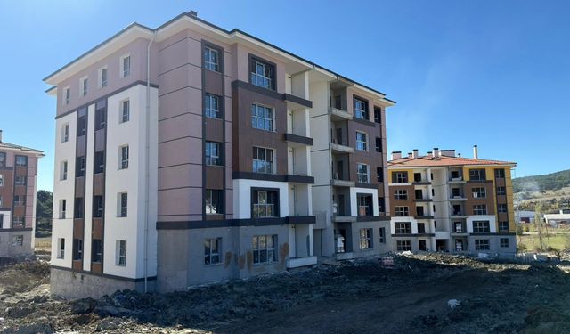Kütahya'da 135 konutluk dev proje hızla yükseliyor!