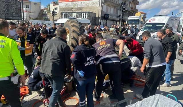 Üç araç birbirine girdi: 1 yaralı