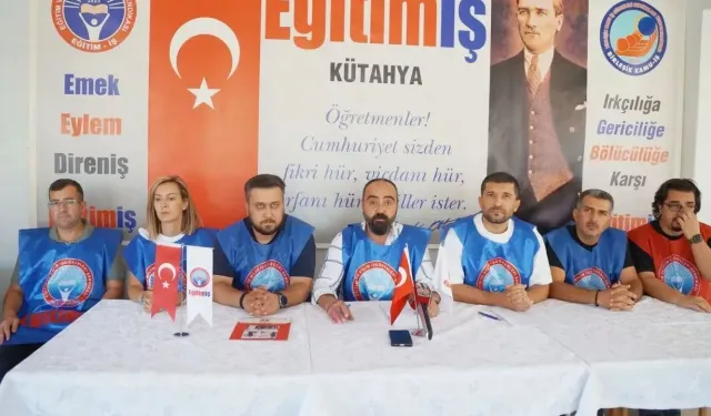 Kütahya Eğitim-İş’ten güçlü mesaj: “Cumhuriyet özgür bireylerin eseridir”