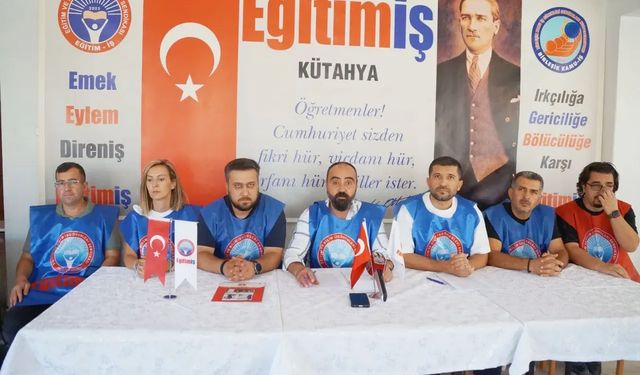 Kütahya Eğitim-İş’ten Sert Tepki: “Baskıyla, Mobbingle, Karalamayla Yolumuzu Kesemezsiniz!”