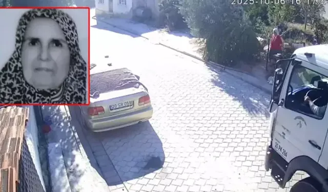 Pamukkale’de feci son: Çöp kamyonu kadını ezdi!