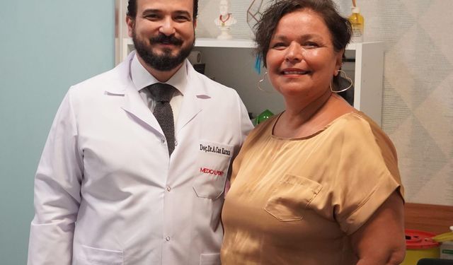 Karaciğer metastazını yenerek yaşamını kazandı